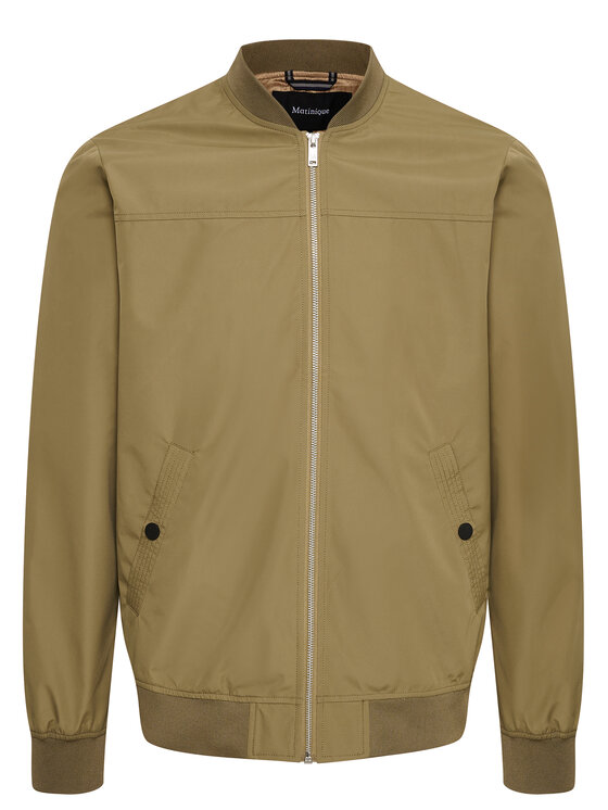 Matinique Matinique Bunda bomber Clay 30205869 Khaki Regular Fit