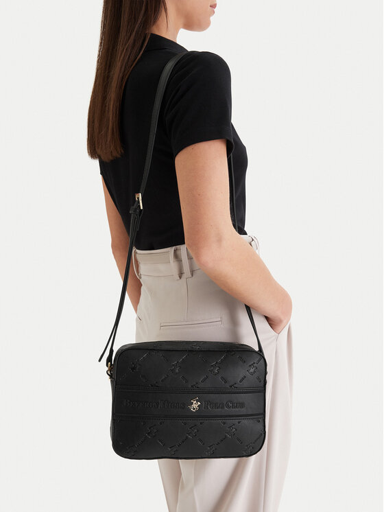 Beverly Hills Polo Club Beverly Hills Polo Club Handtasche EO-BHPC-L-013-09 Schwarz
