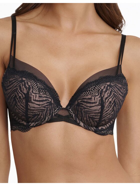 Esotiq Esotiq Biustonosz push-up 40890 Czarny