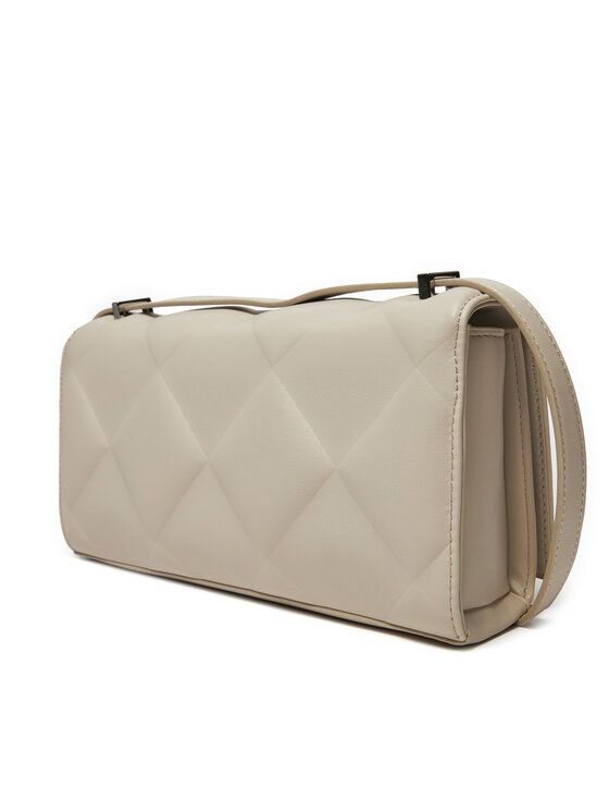Calvin Klein Calvin Klein Torbica Diamon Quilt Conv K60K612905 Écru