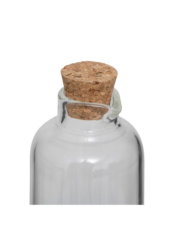 MIAhome MIAhome Zestaw butelek na oliwę i ocet na stojaku 300 ml Vitti Brązowy