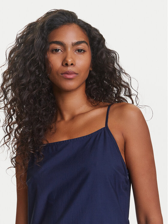 United Colors Of Benetton United Colors Of Benetton Ljetna haljina 4KUSDV0B7 Tamnoplava Regular Fit
