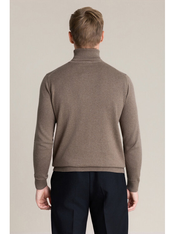 Lancerto Lancerto Sweter Jesse SW073226000045 Beżowy Regular Fit
