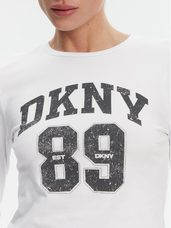 DKNY Sport DKNY Sport Majica DP4T9979 Bijela Regular Fit