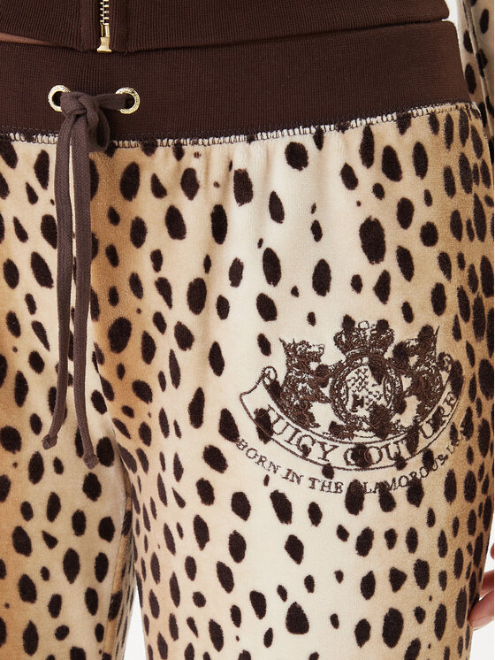 Juicy Couture Juicy Couture Melegítő alsó JCGBJ225013A Bézs Regular Fit
