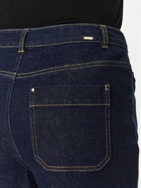 Morgan Morgan Traperice 251-PSOFT Tamnoplava Wide Leg