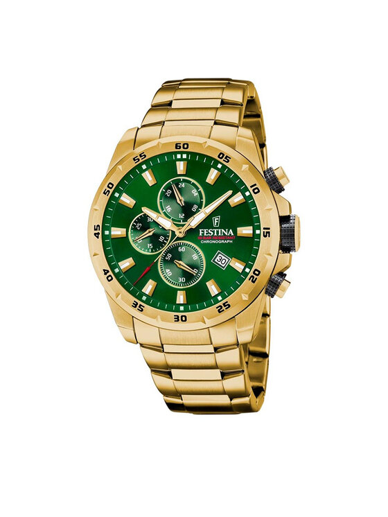 Festina Festina Zegarek Chrono Sport 20541/3 Złoty