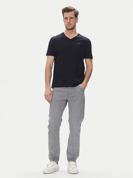 Aeronautica Militare Aeronautica Militare Marškinėliai 251TS2418J683 Tamsiai mėlyna Regular Fit