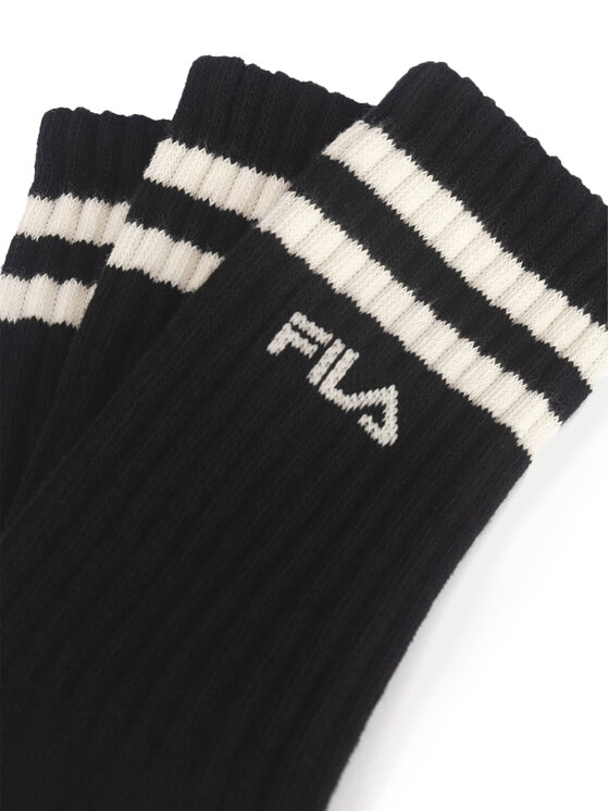 Fila Fila Dlhé ponožky F5603-AW24 (3-pack) Čierna