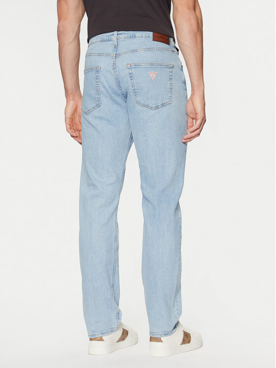 Guess Jeans Guess Jeans Traperice M4YA1C D5DM1 Plava Slim Fit