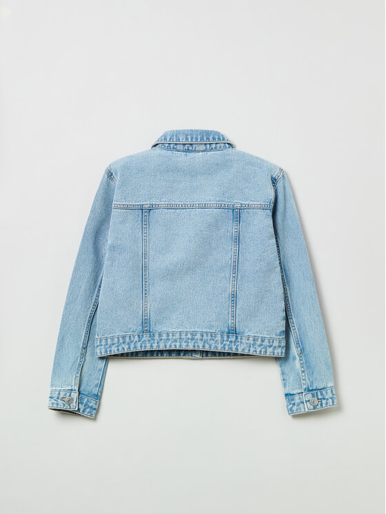 OVS OVS Джинсова куртка 1689120 Голубий Regular Fit