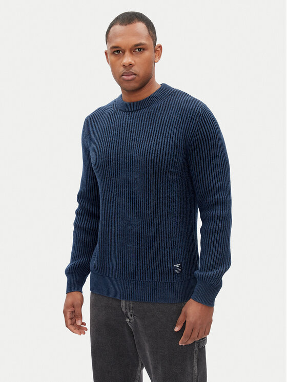 Pepe Jeans Pepe Jeans Svetr Lawson PM702496 Modrá Regular Fit