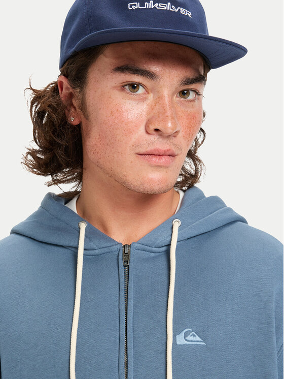 Quiksilver Quiksilver Džemperis Salt Water Zip EQYFT05160 Mėlyna Comfort Fit