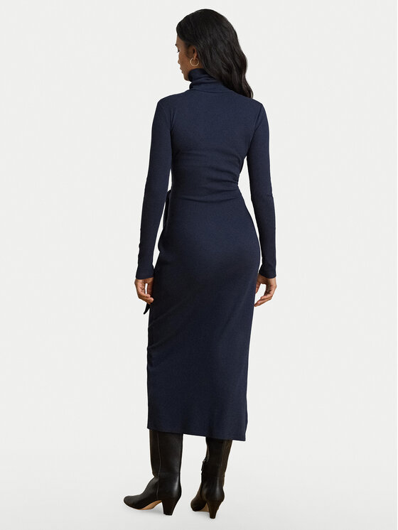 LAUREN RALPH LAUREN LAUREN RALPH LAUREN Трикотажна сукня 200980028008 Cиній Slim Fit