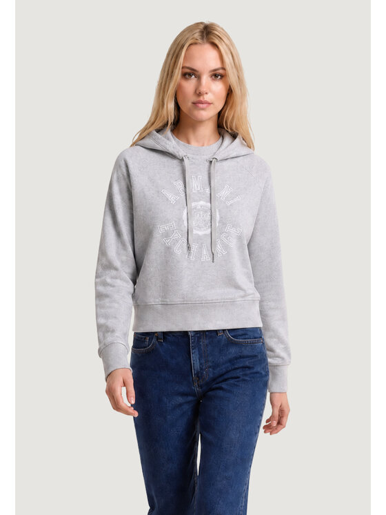 Armani Exchange Armani Exchange Bluza XW002657 AF25527 Szary Casual Fit