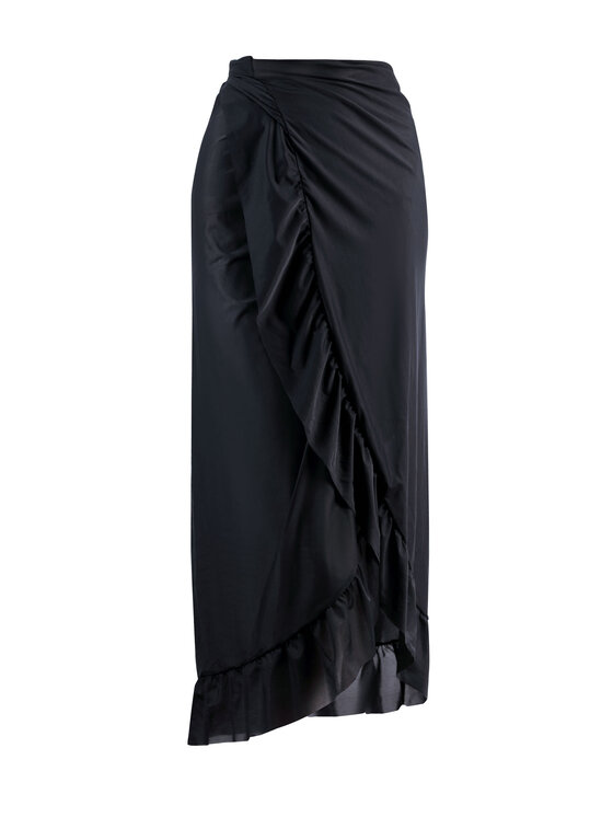 Miss Lou Miss Lou Pareo Grace Black Angel O-ML047-K-7906 Nero