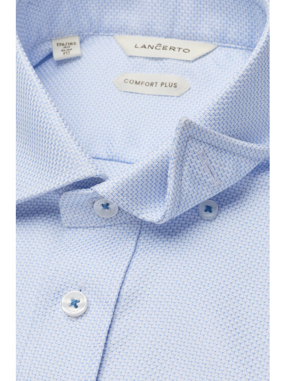 Lancerto Lancerto Koszula Elodia KO073226000012 Niebieski Slim Fit