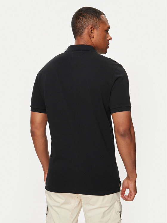 C.P. Company C.P. Company Поло 16CMPL090A005527G Чорний Regular Fit