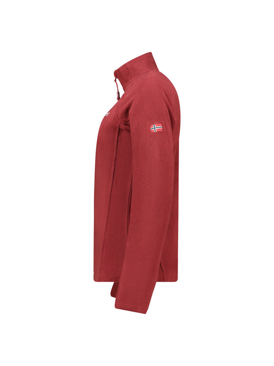 Geographical Norway Geographical Norway Polar WA1716F/GN-BURGUNDY Bordowy Reglan Fit