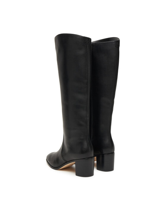 LAUREN RALPH LAUREN LAUREN RALPH LAUREN Kozaki Charly Bo Tal 802967813001 Czarny