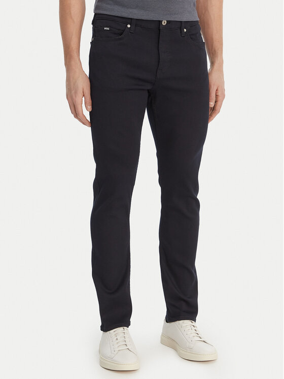 BOSS BOSS Jeansy H-Delaware 50550942 Tmavomodrá Slim Fit