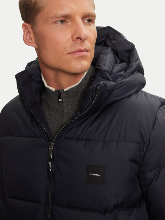 Calvin Klein Calvin Klein Kurtka zimowa K10K113476 Granatowy Regular Fit