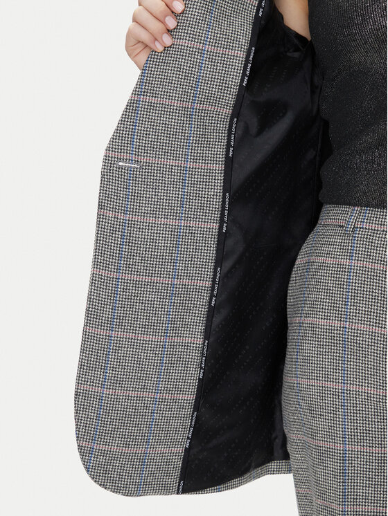 Pepe Jeans Pepe Jeans Švarkas Flavia PL402503 Pilka Regular Fit
