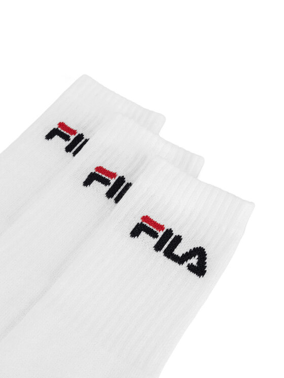 Fila Fila Șosete lungi F9505-AW24 (3-pack) Alb