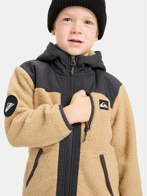Quiksilver Quiksilver Demisezoninė striukė Back To S School EQKPF03012 Smėlio Relaxed Fit