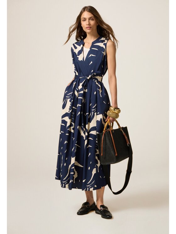 Oltre Oltre Abito da sera 7108R004809N0Z4 Blu A-Line Fit