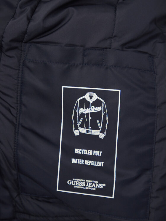 Guess Jeans Guess Jeans Bomber M5RL54 WHAA2 Tamnoplava Regular Fit