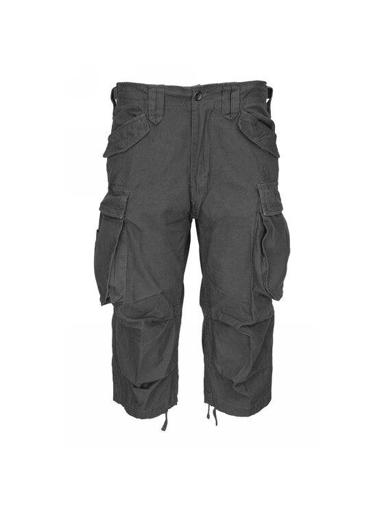 Brandit Brandit Szorty materiałowe 2003.5.XL Szary Regular Fit