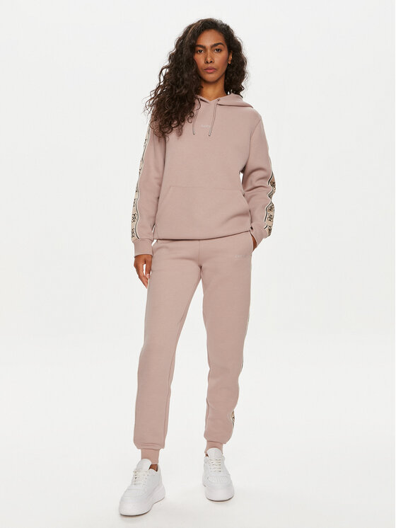 Guess Guess Majica dugih rukava Carla V4YQ11 KB3P2 Bež Regular Fit