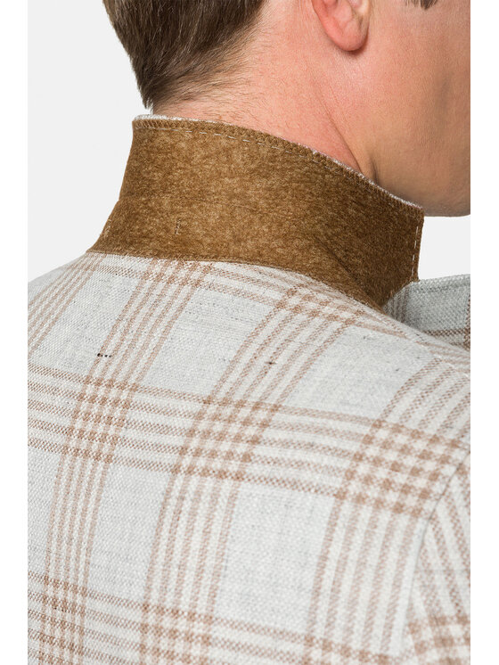 Lancerto Lancerto Marynarka Atacama MA092122000002 Beżowy Slim Fit