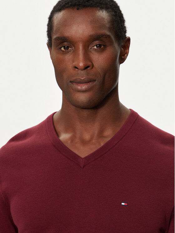 Tommy Hilfiger Tommy Hilfiger Светр MW0MW14745 Бордовий Regular Fit