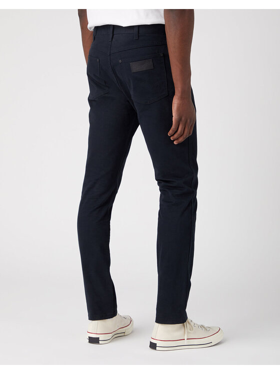 Wrangler Wrangler Jeansy LARSTON Czarny Slim Fit
