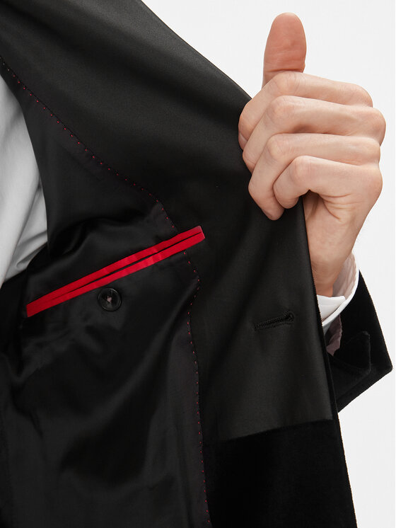 HUGO Hugo Sakoi Henry234E1 50502346 Crna Slim Fit