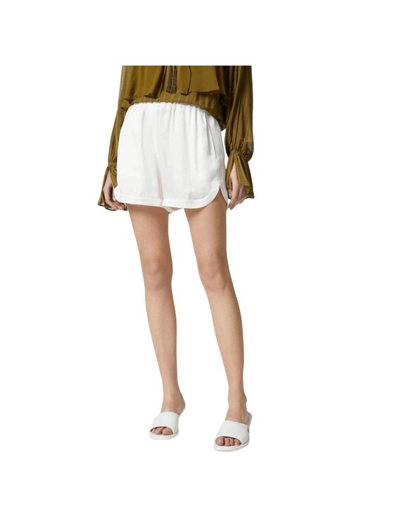 PINKO PINKO Szorty 15194948632911 Biały Regular Fit