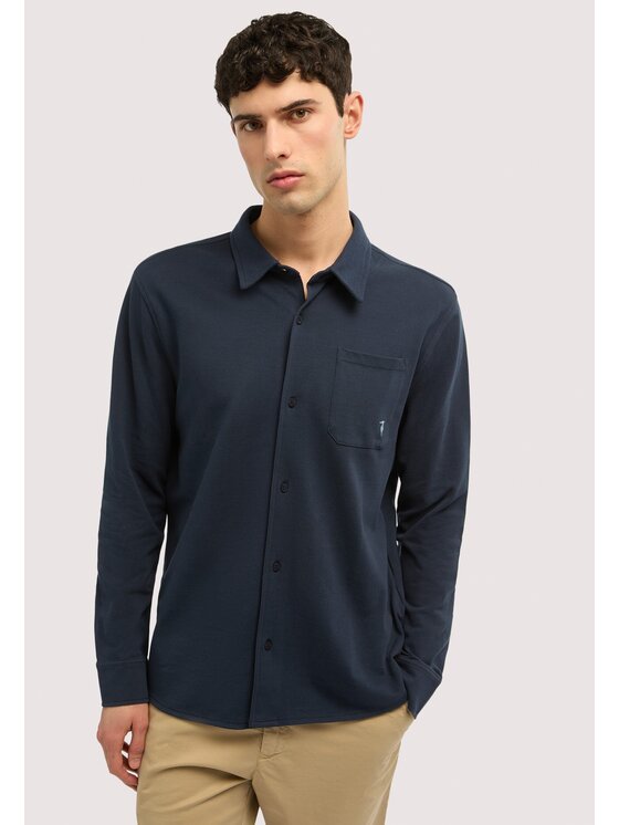 Trussardi Trussardi Koszula G5068000115N034 Niebieski Regular Fit