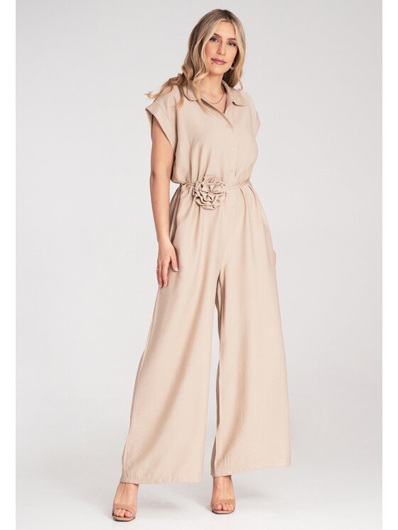 FIGL FIGL Ολόσωμη φόρμα M1177 Μπεζ Regular Fit