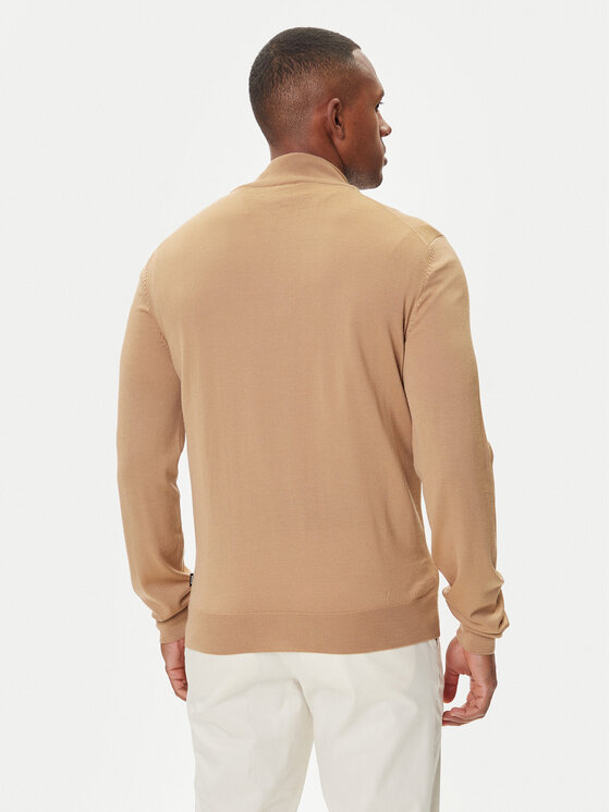 BOSS BOSS Пуловер Ebenji  50528300 Бежов Regular Fit