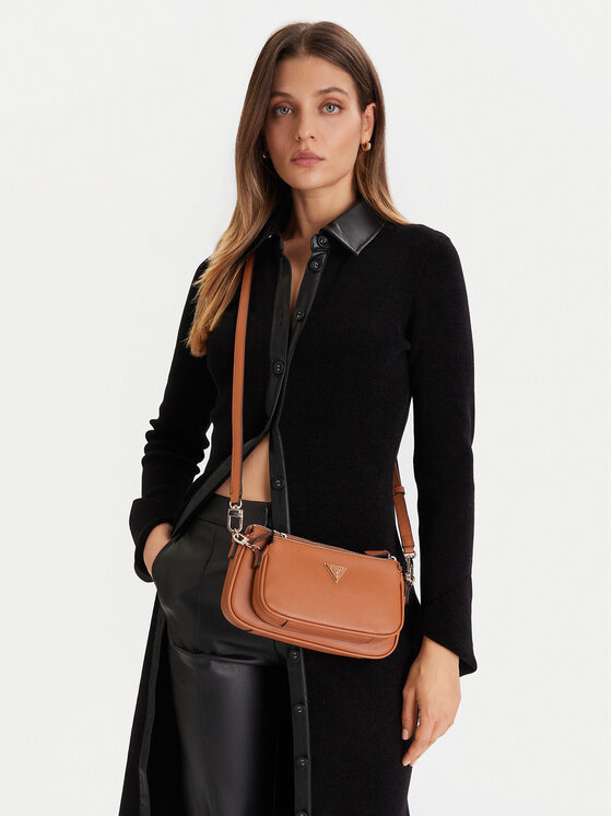Guess Guess Geantă Noelle II Mini HWZG96 72710 Maro
