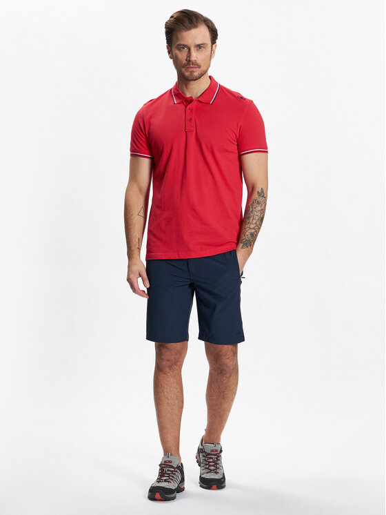 CMP CMP Pólóing 39D8367 Piros Regular Fit