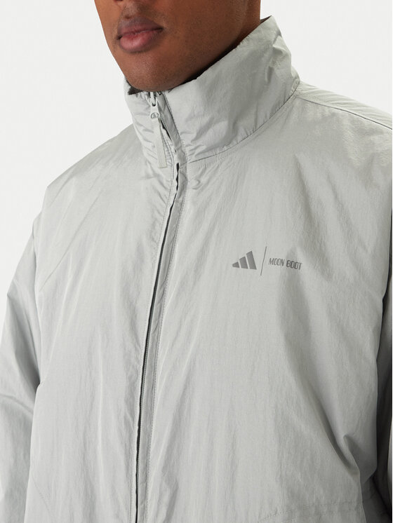 adidas adidas Übergangsjacke Moon Boot JM8923 Grau Loose Fit