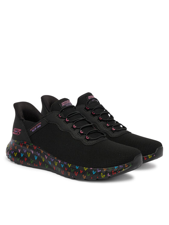 Skechers Skechers Снікерcи BOBS Sport Squad Chaos 117249/BBK Чорний