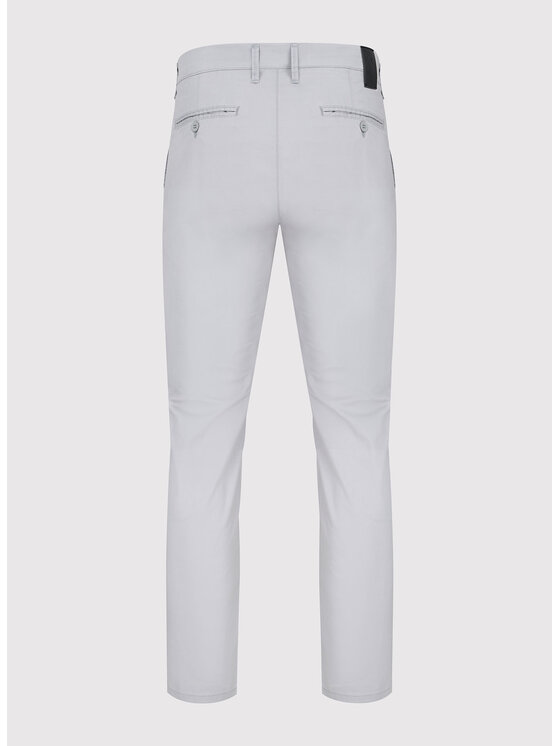 Pako Lorente Pako Lorente Chinosy P23SB-WX-005 Szary Classic Fit