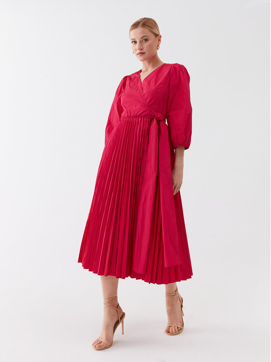 Red Valentino Red Valentino Vestito da giorno 2R3VAGL51FP Rosa Regular Fit