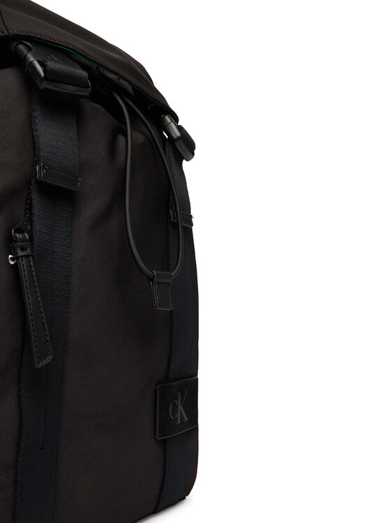 Calvin Klein Calvin Klein Ruksak Canvas Mix Backpack LV04D3364G Čierna