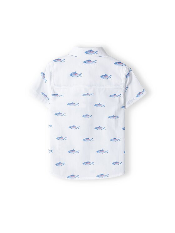 MINOTI MINOTI T-Shirt tide 9 Biały Regular Fit