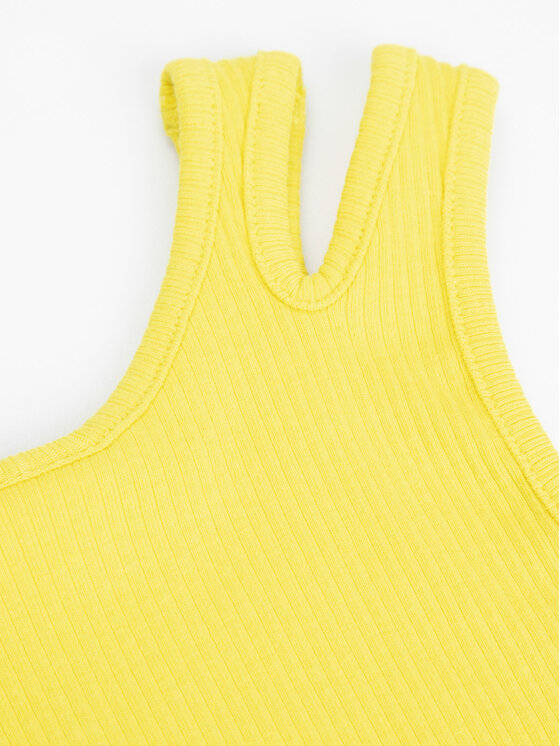 Coccodrillo Coccodrillo топ WC3143302JGK Жълт Regular Fit